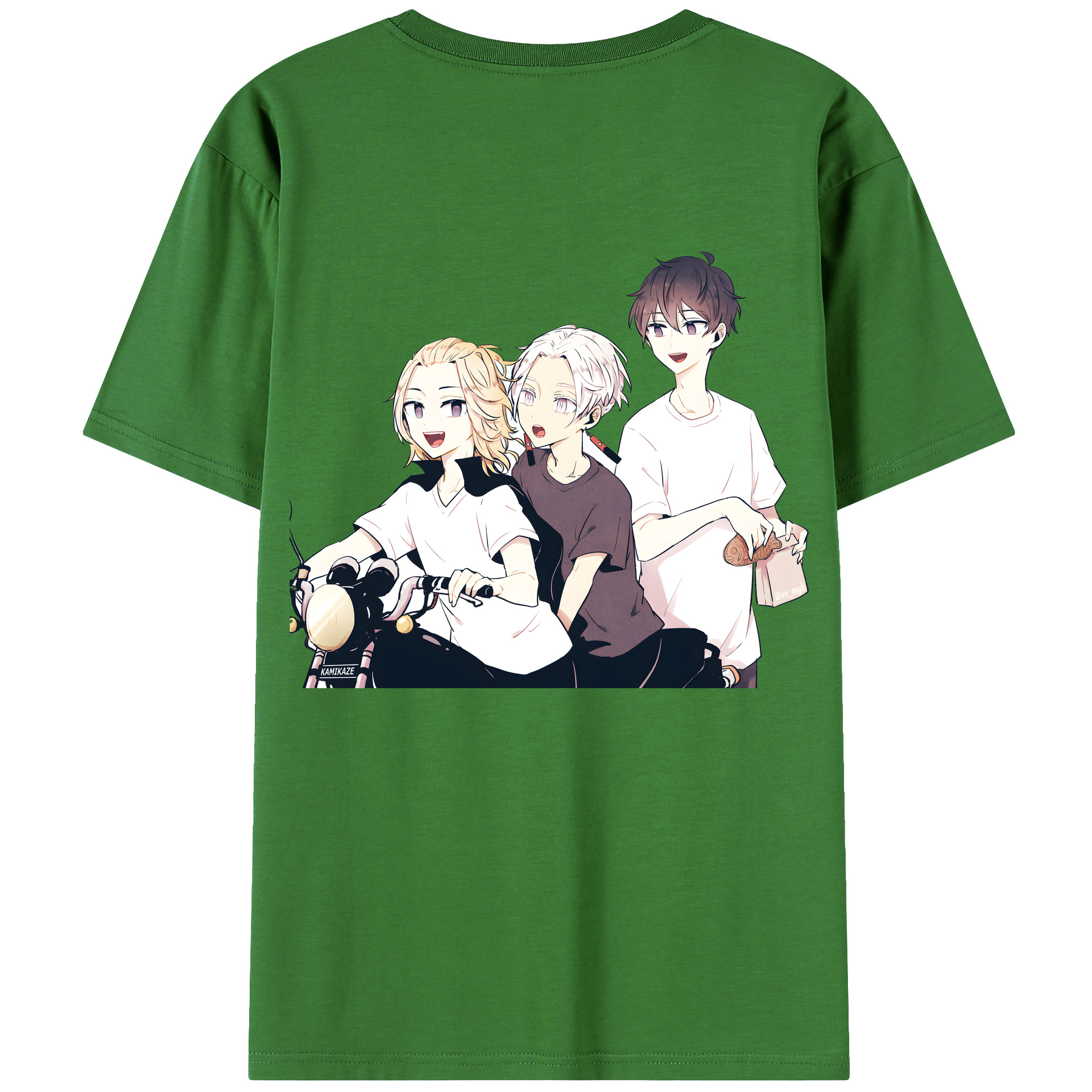 （画像用） 東京リベンジャーズ Tokyo Revengers レディース半袖Tシャツ(バックプリント)